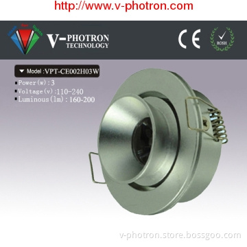 High Power LED 3W Ceiling Lamps
